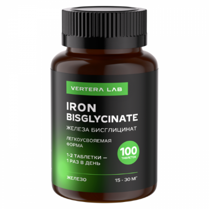 Iron Bisglycinate - Дополнительный источник железа
